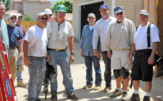 A group of retired L.A. firefighters, who were working on a nearby Habitat for Humanity project, were first to assist at the scene of a house fire in Piru last week. Firefighter’s Motto: Prepare for the next one and battle again.