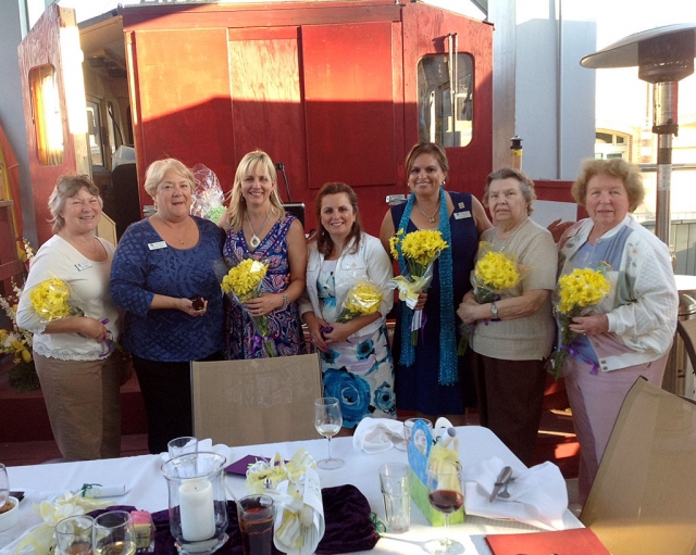 Patti Walker, Barbara Hatch, Tammy Hobson, Theresa Robledo, Ari Larson, Marianne Crane and Jeanne Warren