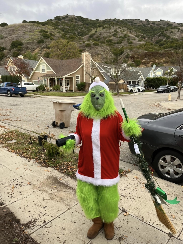 The Grinch snuck into town on Christmas Eve and attempted to steal all the trees & toys, decorations & joy. But he ended up growing a heart for Fillmore. 