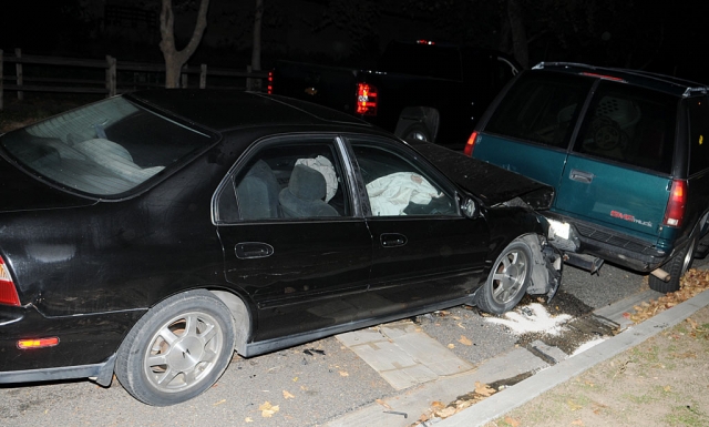 No injuries were reported. The results of the sobriety test were unavailable at press time.