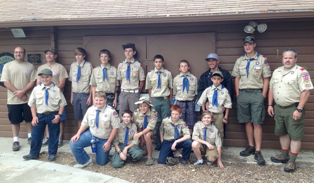 Boy Scout Troop 406 left for summer camp on Sunday for a week of fun and learning. 13 young men and 4 adults from our troop are at Camp Chawanakee on Shaver Lake. The Scouts will be working on many merit badges along with swimming, rifle sports, and enjoying the Sequoia National Forest.