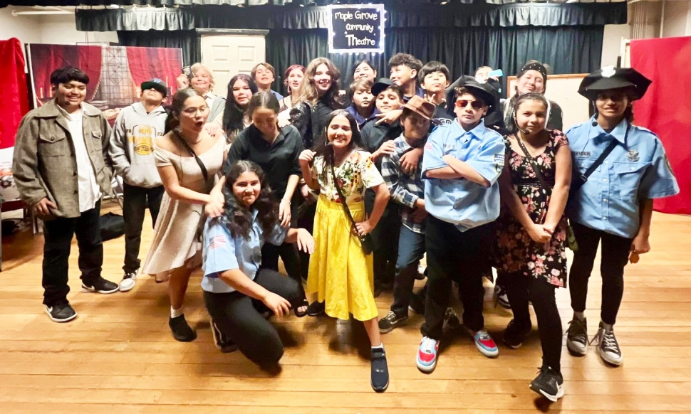 Fillmore Middle School (FMS) Drama students presented the school play “Axe of Murder” to an audience of staff, students, and their families. FMS Principal Jenny Plugge said, “BRAVO to our FMS Drama students and their amazing teacher Mrs. Bortins for a fantastic show. Axe of Murder was a hit! Mystery, suspense and a lot of humor!” Courtesy https://www.blog.fillmoreusd.org/fillmore-middle-school-bulldogs-blog/2024/11/15/fms-drama.