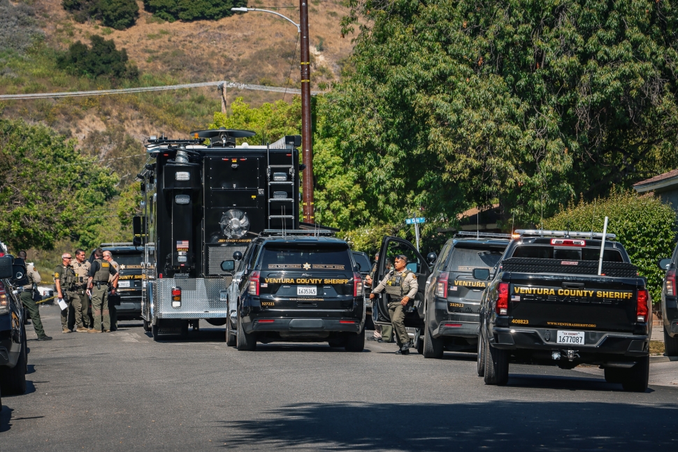 On June 11, at approximately 2:07pm, Fillmore Patrol Deputies responded to a disturbance in the area of Third and Clay Street in the City of Fillmore. The Sheriff’s Communication Center received several calls reference hearing gunshots in the area. Upon arrival, deputies located evidence of a shooting. Detectives from the Sheriff’s Office West County Special Enforcement Unit and Major Crimes responded and were on scene to assist with the investigation. Copter 9 was called in to try and locate any suspects. Anyone with information pertaining to this incident is encouraged to contact the dispatch line (805-654-9511) or Crime Stoppers. The reporting party may remain anonymous. Anyone wishing to provide surveillance videos of any kind related to this case can contact our dispatch line. Photo credit Angel Esquivel-Firephoto_91.