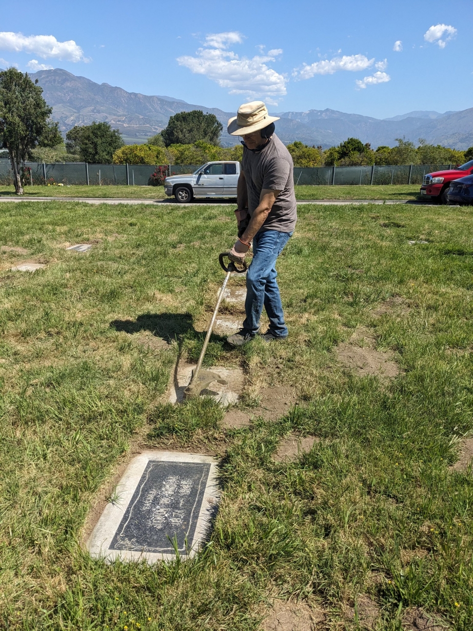 Rotary Club of Fillmore spent part of their Saturday, May 11, cleaning up markers at Bardsdale Cemetery. Some markers need archeological skills to find since they were completely covered in dirt and grass. If you’d like to know more about the club, come join us any Wednesday morning, 7- 8 am for a free guest breakfast at El Pescador. Courtesy https://www.facebook.com/profile.php?id=100064786058147.
