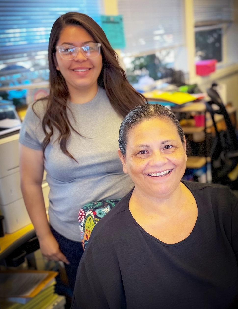 Pictured right are Ms. Anabelle and Ms. Hope. Photo and article credit Brandy Hollis.