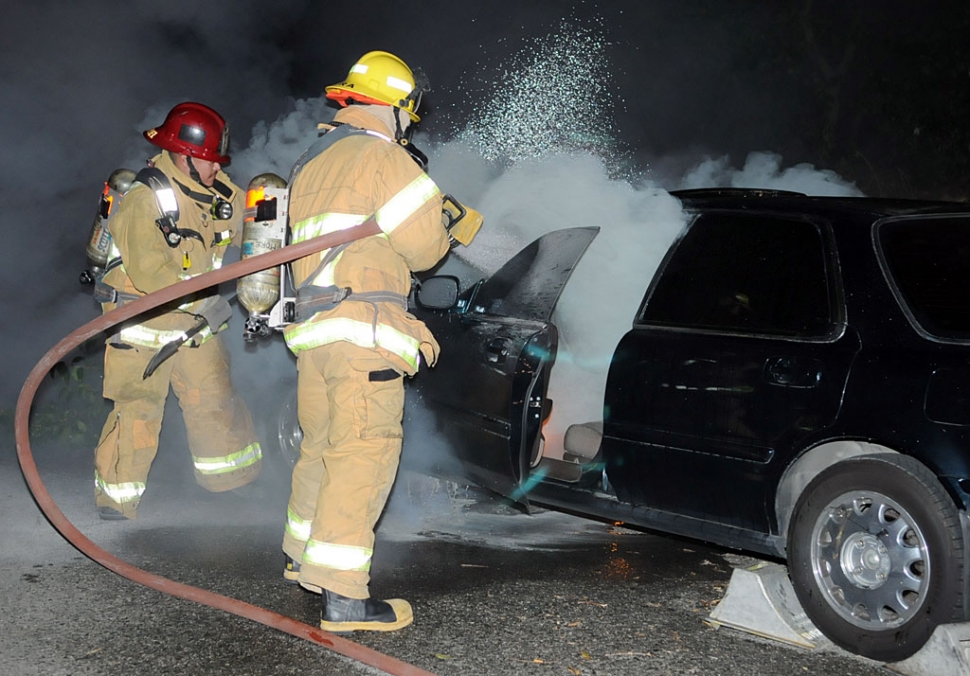 No persons were reported involved in the incident. Cause of fire is unknown.