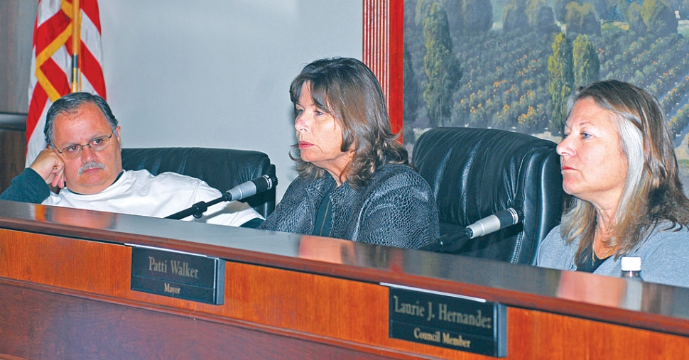 Councilman Jamey Brooks, Mayor pro-tem Gayle Washburn, and Mayor Patti Walker express their dismay upon learning that the Fillmore Gazette, not the Ventura Star, must, by law, be recognized as Newspaper of Record for the City of Fillmore. Their months-long clandestine efforts to steal this distinction from the Gazette has resulted in failure, and added expense to the city.