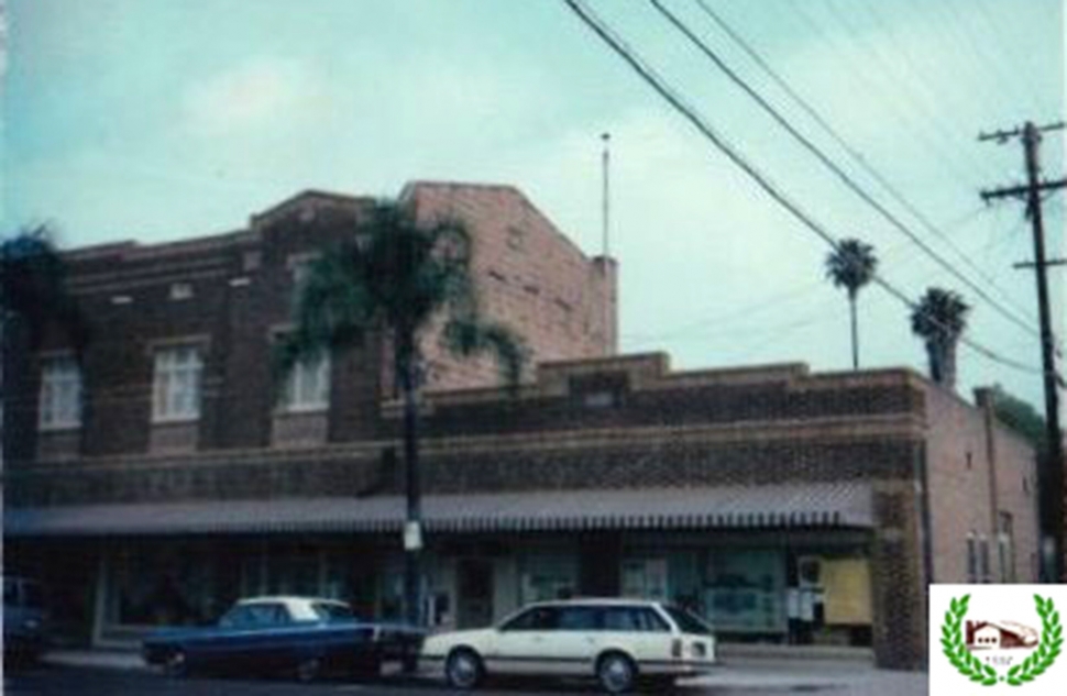 Former Post Office location in the Masonic Building, circa 1955.