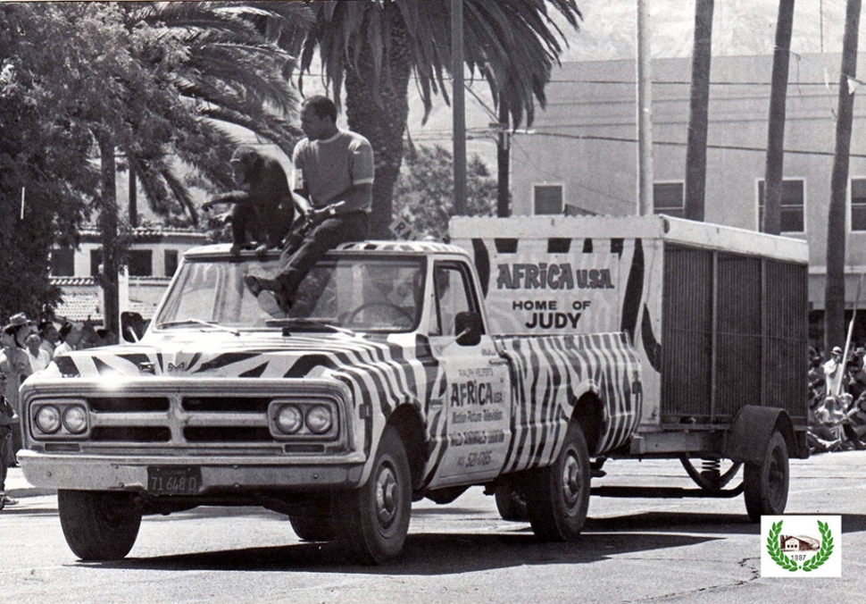 Africa USA's entry in the May Festival Parade