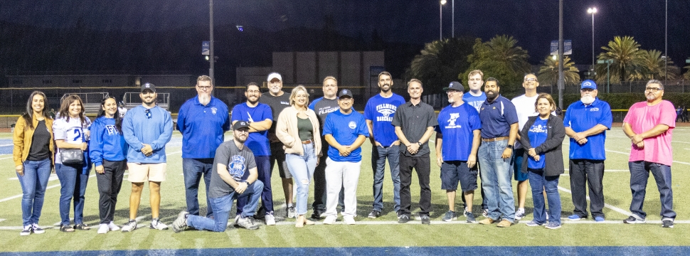 On August 23rd, at the Flashes first home football game, the team took the time to honor FHS teachers for helping make a difference in the lives of the players by bringing them down to the field for acknowledgment and a photo. Above are the teachers who were recognized. Photo credit Crystal Gurrola.