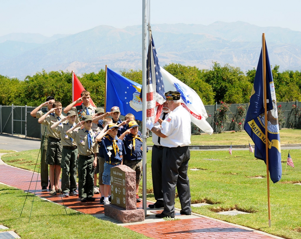 Pledge of Allegiance, Boy Scout Troop #406 and Cub Scout Troop #3400