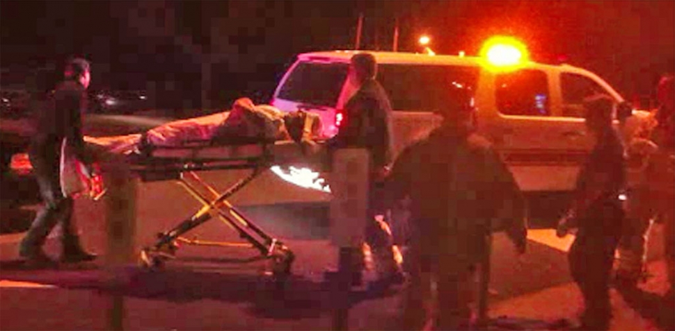 At approximately 7:30 p.m. Saturday, an accident occurred at the intersection of A Street and Old Telegraph Road. John Scoles of Fillmore was struck by an SUV as he jogged across A Street, heading east from the footpath. The unidentified driver of the vehicle failed to see Scoles in the darkness at the intersection. Scoles suffered head injuries and other unspecified injuries and was transported to a hospital by ambulance.