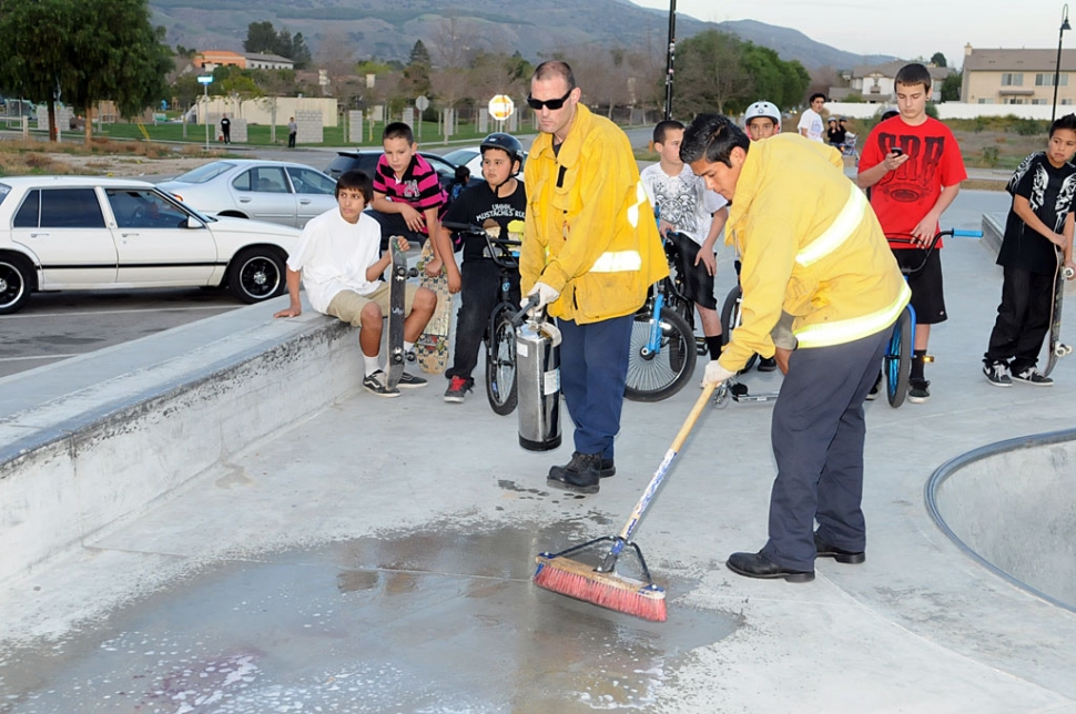 Bob Thompson said this is the first time he has been called to the park for an injury.